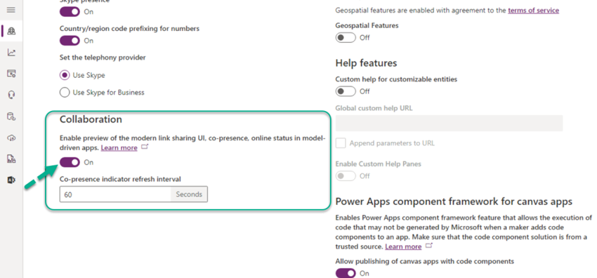 How To Enable Collaboration Feature In Dynamics 365 CRM Online